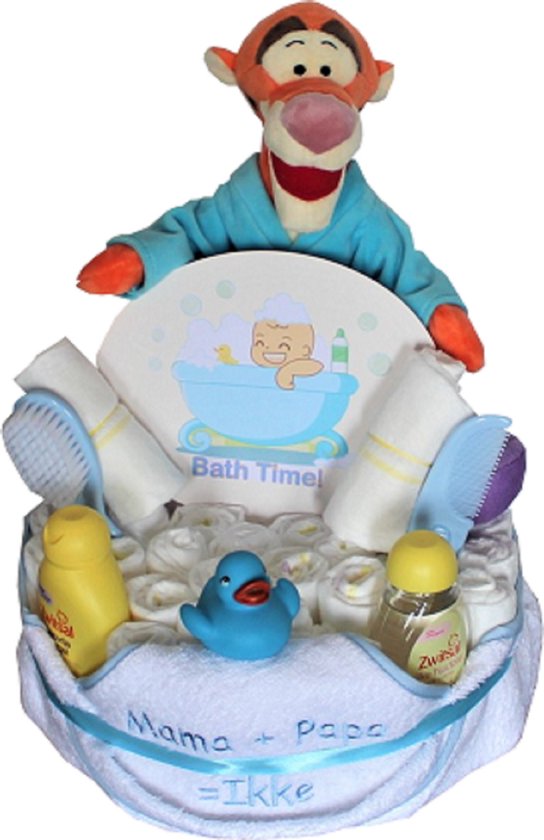 Pampertaart met bad producten & verzorging