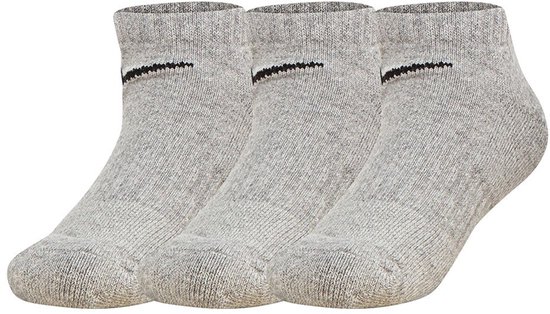 Chaussettes invisibles Nike Kids (RN0011), 3 paires , Grijs, pointures 23,5-27