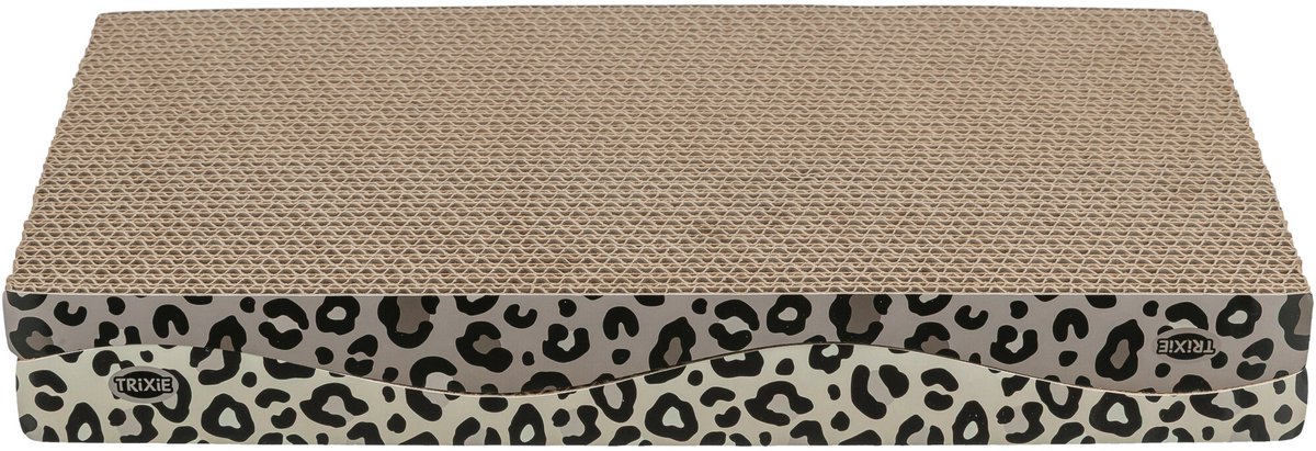 Krabplank Trixie – Panterprint Set van 2 – 44x25x6 cm, Met Kattenkruid Krabplank Trixie – Panterprint Set van 2 – 44x25x6 cm, Met Kattenkruid