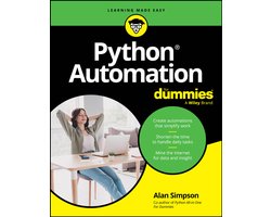 Omslag van Python Automation For Dummies