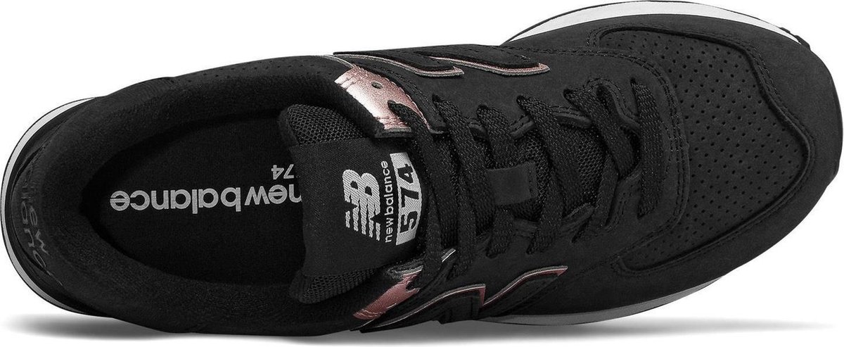 Veel Fondsen Vormen New Balance - Dames Sneakers WL574NBK - Zwart - Maat 36 1/2 | bol.com