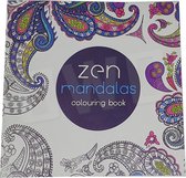 OWO - Mandala kleurboek kleurplaten tekening 18,5cmx18,5cm - voor volwassenen en kinderen - 24 pagina's