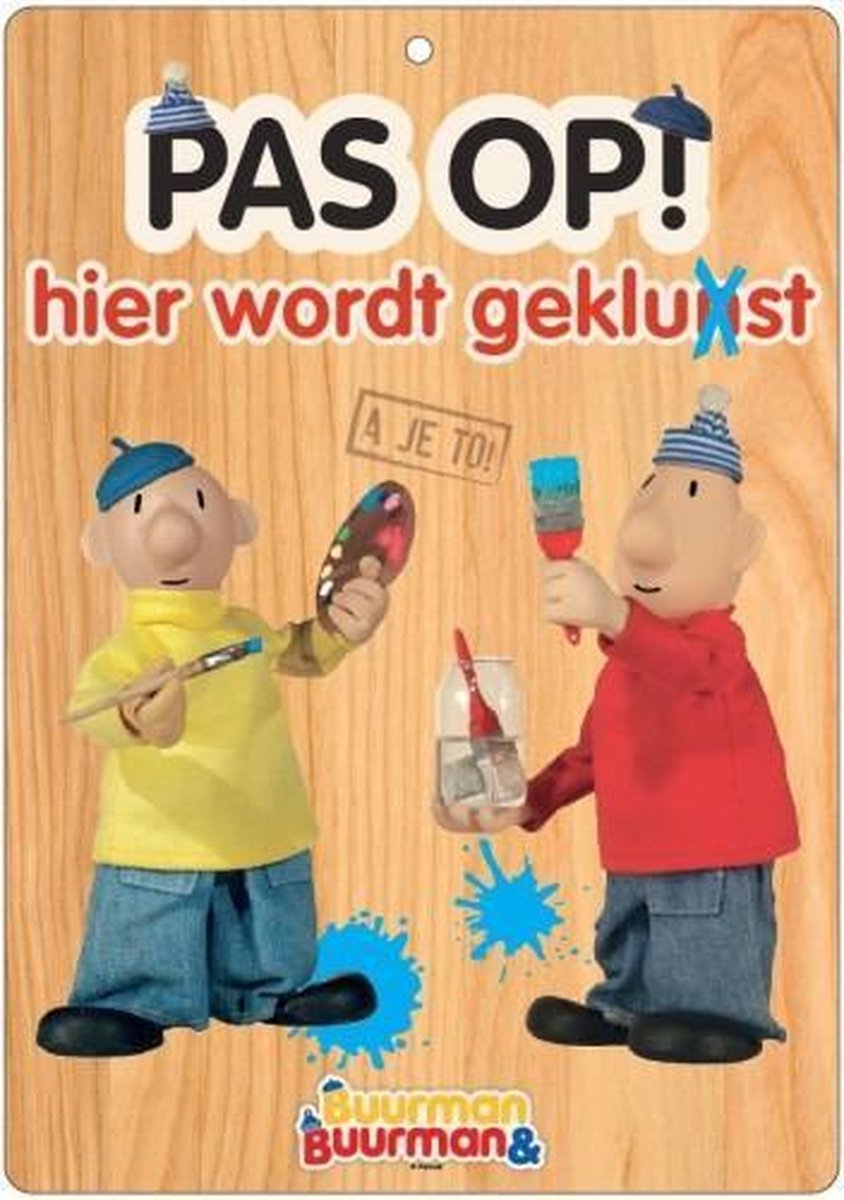 Waakbord Buurman en Buurman klussen (51284) Waakbord Buurman en Buurman klussen (51284)