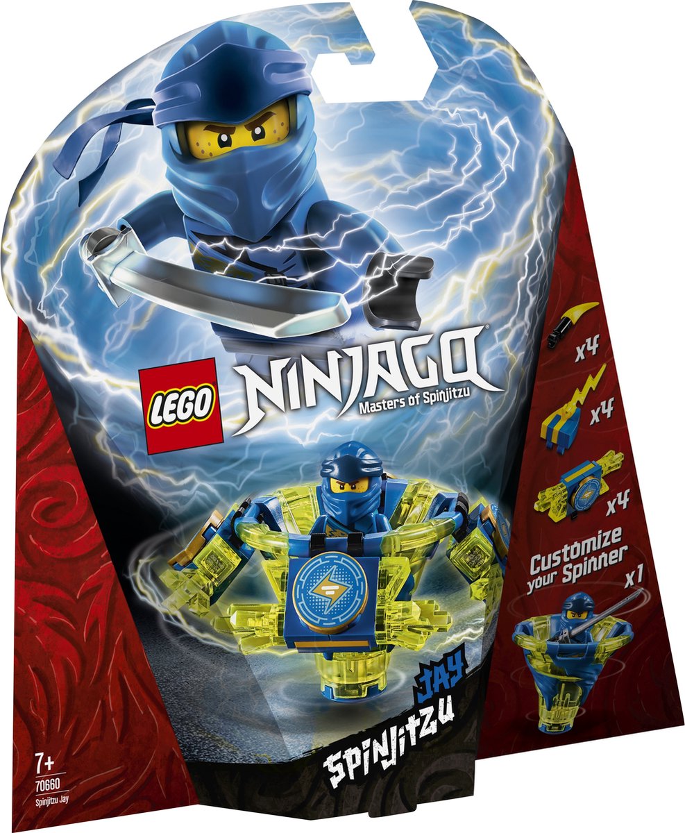 LEGO NINJAGO Spinjitzu Jay - 70660 - LEGO