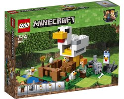 foto van LEGO Minecraft Het Kippenhok - 21140