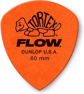 Dunlop Tortex Flow pick 6-Pack 0.60 mm plectrum