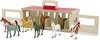 Afbeelding van het spelletje De draagbare stal voor showpaarden van Melissa & Doug (speelset, bevordert creatief leren, 8 speelgoedpaarden, geweldig cadeau voor meisjes en jongens - ideaal voor kinderen van 3, 4, 5 jaar en ouder)