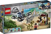 LEGO Jurassic World Dilophosaure en liberté 75934 – Kit de construction (168 pièces)