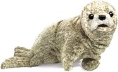 Folkmanis Seerobbenbaby, silber / Harbour Seal