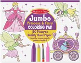 Melissa & Doug - Princess & Fairy - Kleurboek