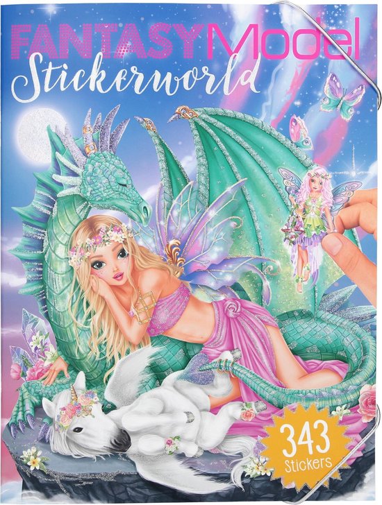 Afbeelding van het spel Depesche Fantasy Model stickerboek