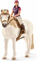foto van Schleich 42359 Amateur Ruiter Met Paard