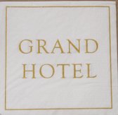 Servetten Grand Hotel 33 x 33 cm