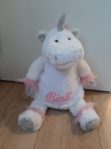 MissSiepie Unicorn knuffel met naam kind