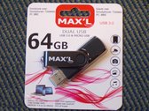 Max'l dual USB 3.0 & micro usb 64 GB