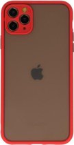 Camera Telefoon Hard Case voor iPhone 11 Pro Max - Rood