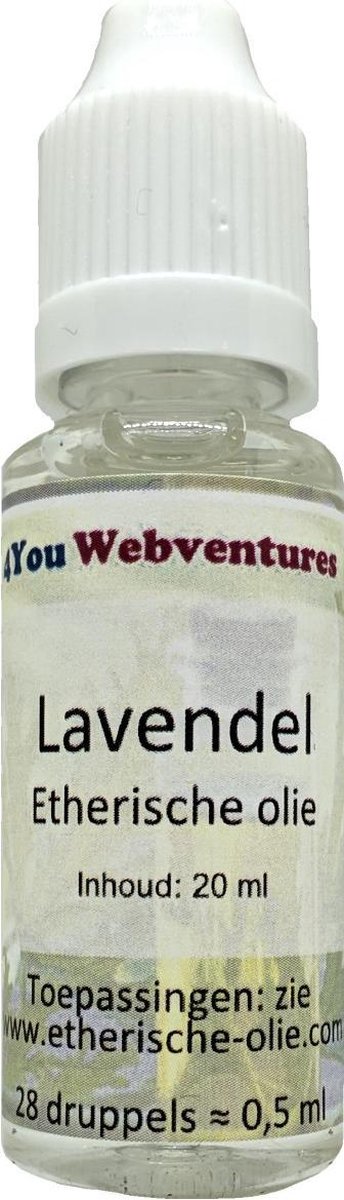 Goedkoopste Pure etherische lavendelolie - 40 ml (2x 20 ml) - etherische olie - essentiële lavendel olie