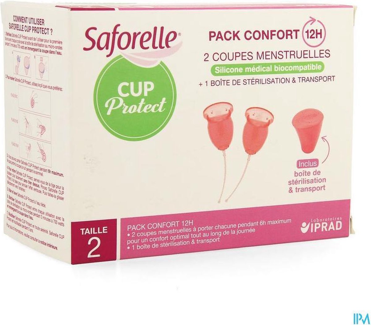 Saforelle Cup Protect Menstruatiecups Taille 2 - Saforelle