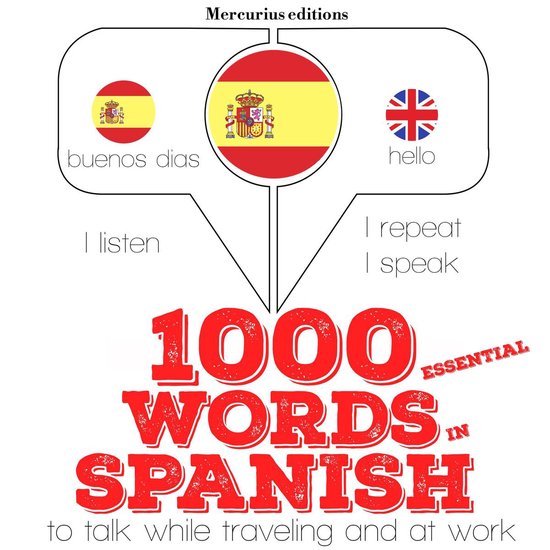 1000 essential words in Spanish - cover