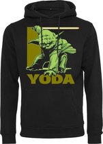 Heren Yoda Hoodie zwart