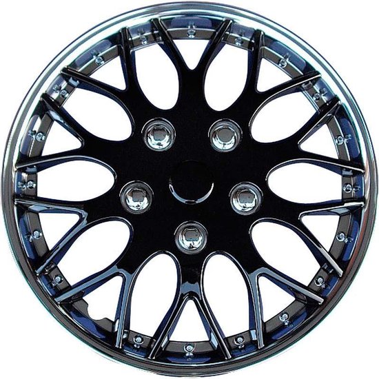 AutoStyle 4-Delige Wieldoppenset Orion-VAN 16-inch zilver