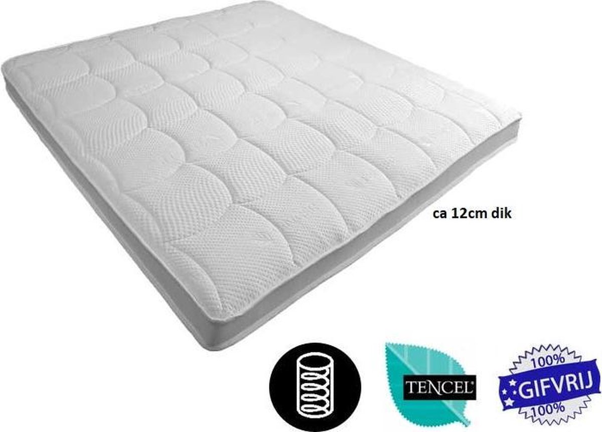 Bamboo Topper XXL Koudschuim HR55 12 cm Dik 180x200 bol