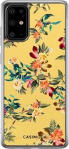 Samsung S20 Plus hoesje siliconen - Floral days | Samsung Galaxy S20 Plus case | multi | TPU backcover transparant
