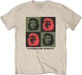 Che Guevara Heren Tshirt -M- Blocks Creme