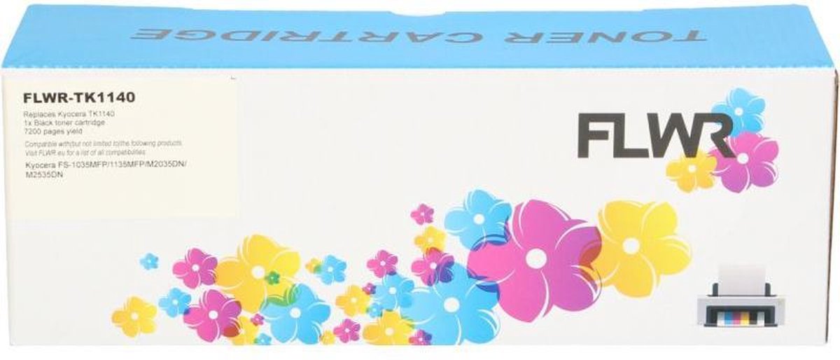 FLWR - Toners / Kyocera Mita TK-1140 / zwart / Geschikt voor Kyocera Mita
