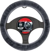 Carpoint Stuurhoes Schapenvacht Antraciet - Voor sturen met een diameter van 37-39 cm