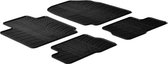 Gledring Rubbermatten passend voor Nissan Micra 2003-2011 (T profiel 4-delig)