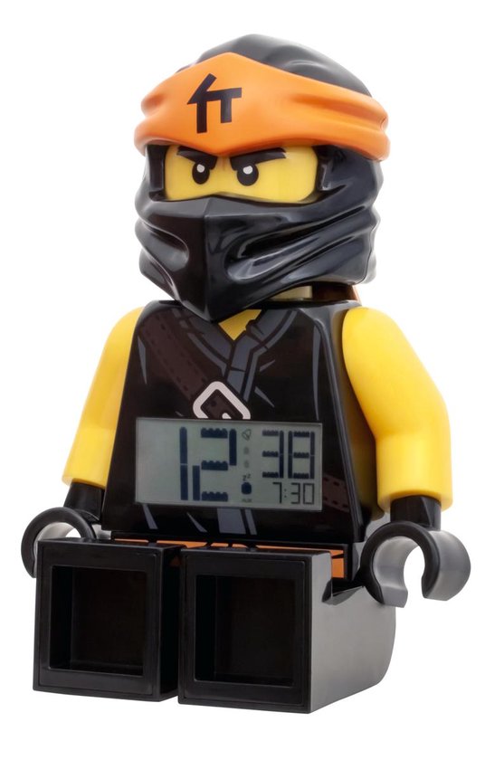 toenemen slaaf flexibel LEGO Ninjago Cole Masters of Spinjitzu Wekker Alarm Klok Minifigure |  bol.com