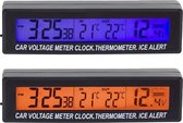 Bol.com Auto Thermometer Digitaal met Klok voor Binnen en Buiten incl. Kleefband aanbieding