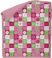 LIEF! Quilt Lotte - Sprei - 120x150 cm - Pink