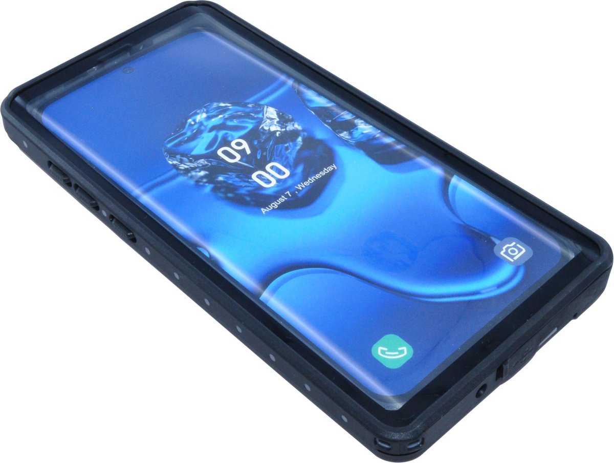 Phonaddon Waterdicht Hoesje Samsung Galaxy Note 10+ Plus Volledig Waterproof Case - Zwart