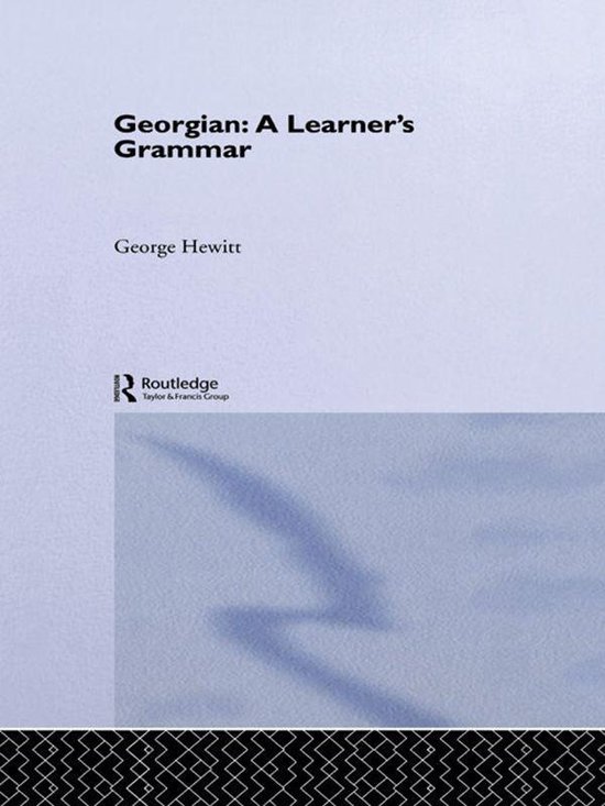 Routledge Essential Grammars - Georgian: A Learner's Grammar - cover