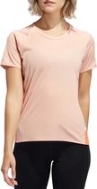 adidas 25/7 Rise Up N Run Parley Tee EI6305, Vrouwen, Roze, T-shirt maat: S