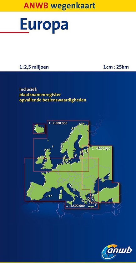 ANWB Wegenkaart / Europa