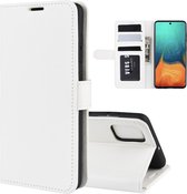 Samsung Galaxy A71 hoesje - Wallet bookcase - Wit - GSM Hoesje - Telefoonhoesje Geschikt Voor: Samsung Galaxy A71