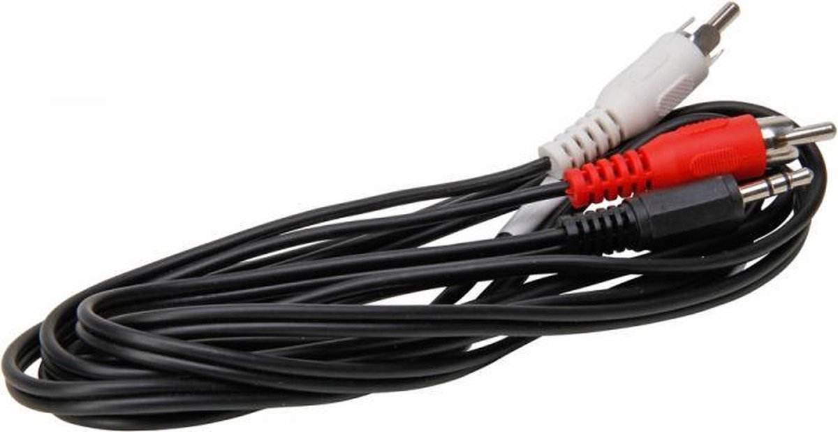 Kopp kabel jack 3,5 mm - 2 x tulp 1,5 m