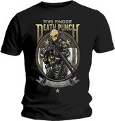 Five Finger Death Punch - Sniper Heren T-shirt - S - Zwart