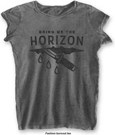 Bring Me The Horizon - Wound Dames T-shirt - XS - Grijs