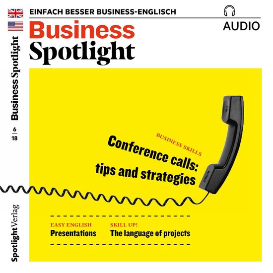 Business-Englisch lernen Audio - Telefonkonferenzen - cover