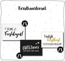 Kerstkaarten 6 stuks - bijStip