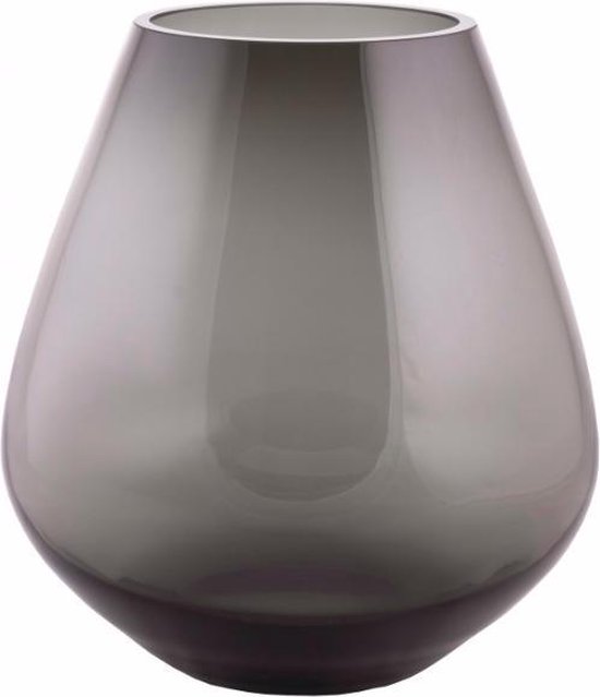 Tasman Grey Vaas | Medium | Ø26 x H28 cm