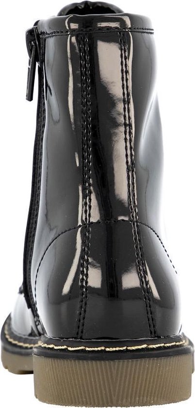 Cupcake Couture Kinderen Zwarte lak veterbootie Maat 28 Cupcake Couture Kinderen Zwarte lak veterbootie Maat 28