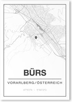 Poster/plattegrond BURS - A4