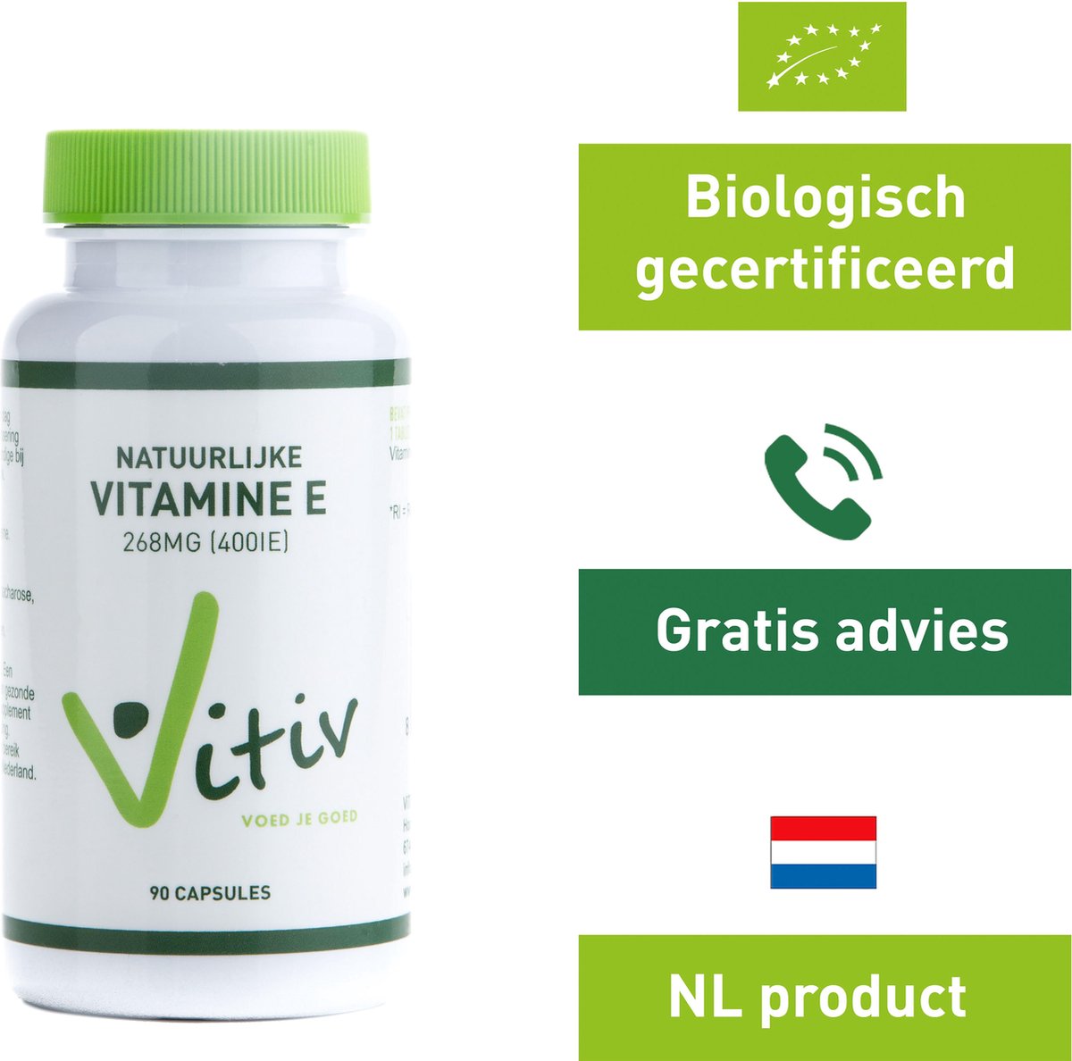 Vitiv - Vitamin E400 90 capsules