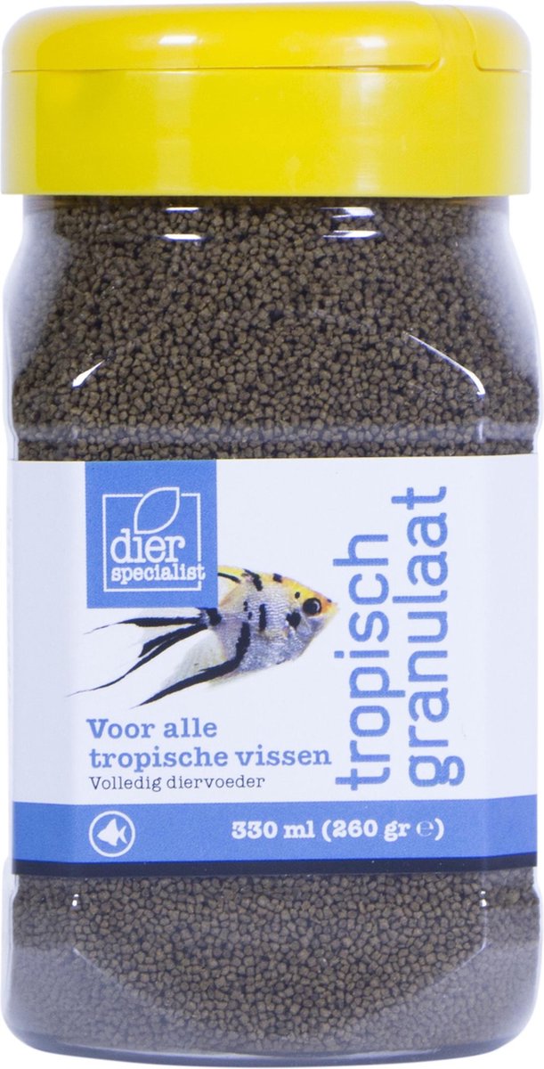 Dierspecialist tropisch granulaat - 330 ml