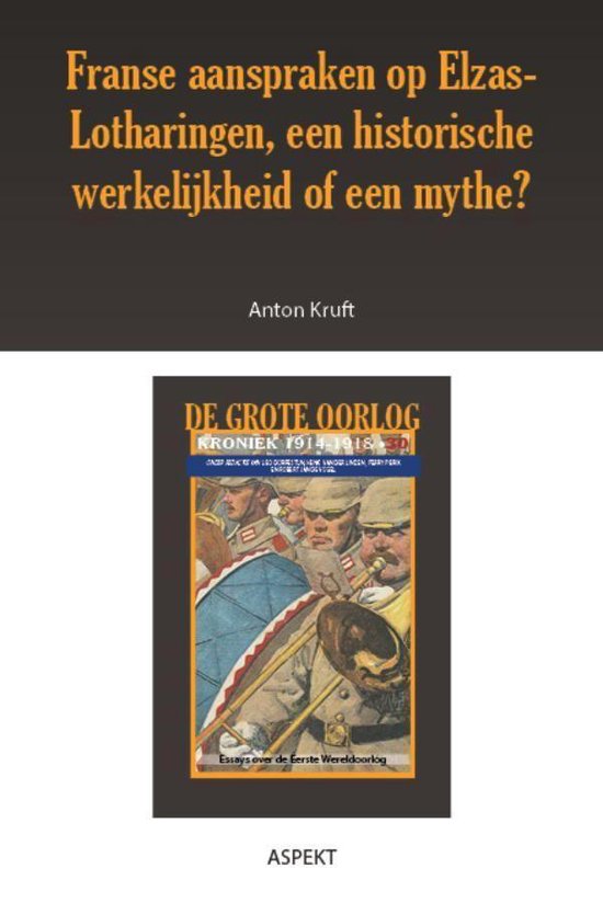 De grote oorlog, 1914-1918 3002 - Franse aanspraken op Elzas ... - cover